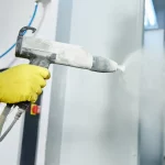 walk in powder coating booth